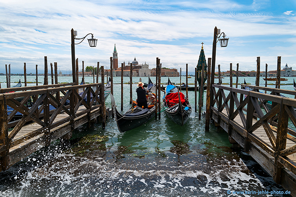View of Giudecca from St Mark's Square.